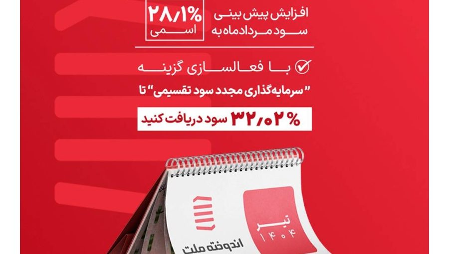 سود صندوق اندوخته ملت-تیرماه